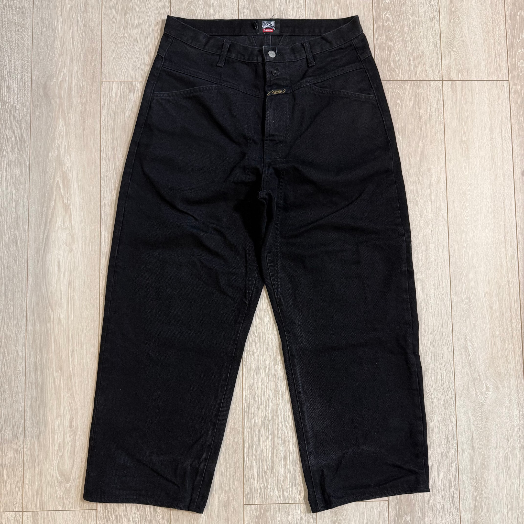 Supreme x Marithe + Francois Girbaud X-Seam Baggy Jean "Black"