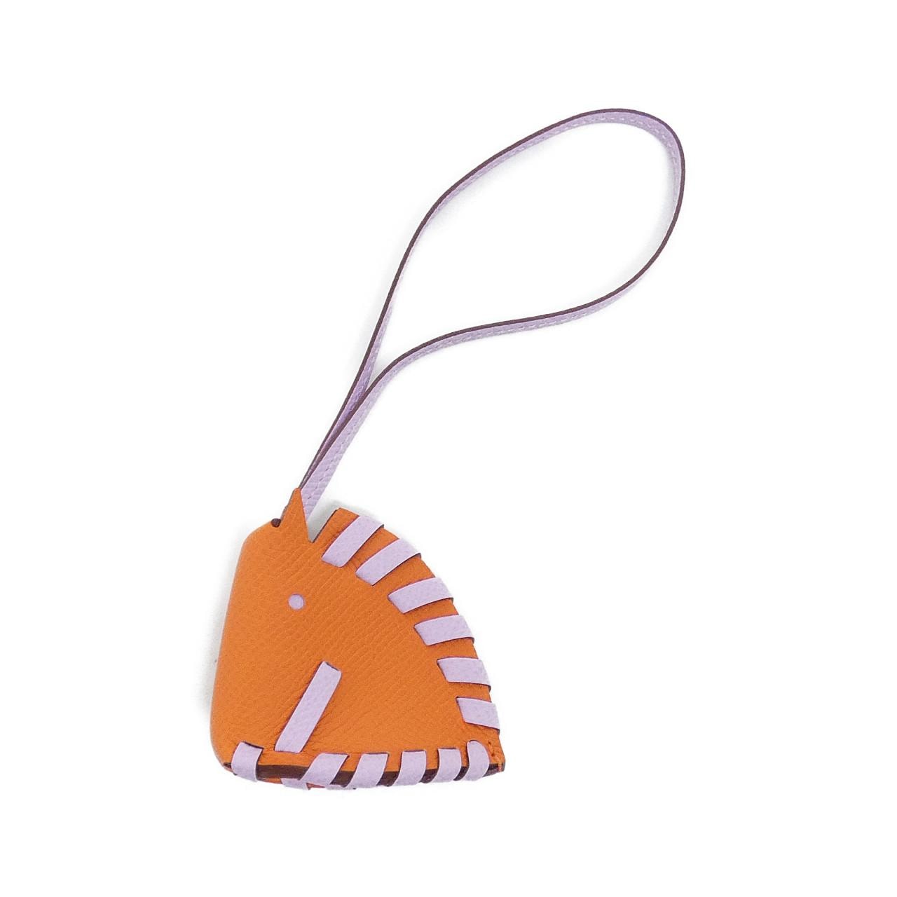 【未使用品】エルメス シュヴァル トレッセ 086698CA バッグチャーム