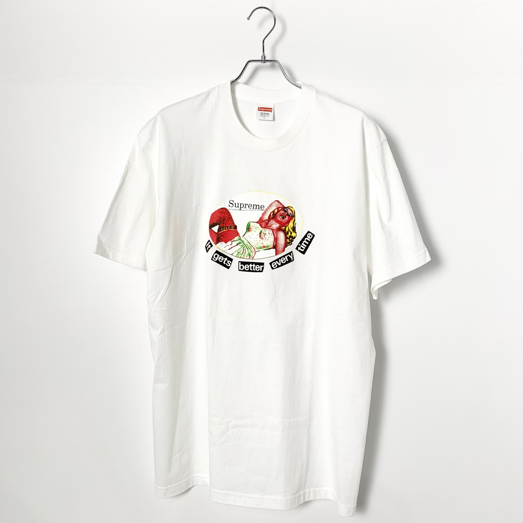 Supreme It Gets Better Every Time Tee "White"