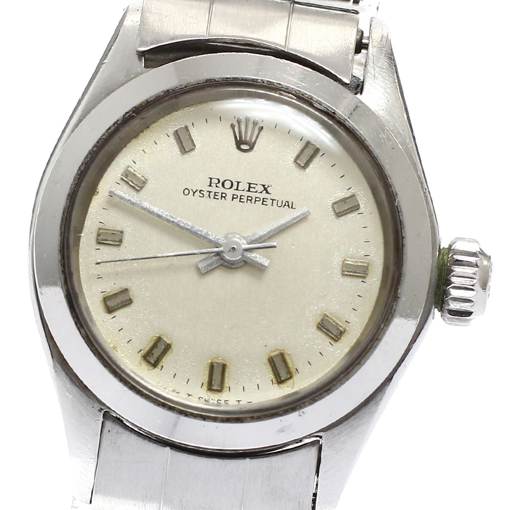 ロレックス オイスターパーペチュアル 6618 レディース 【中古】