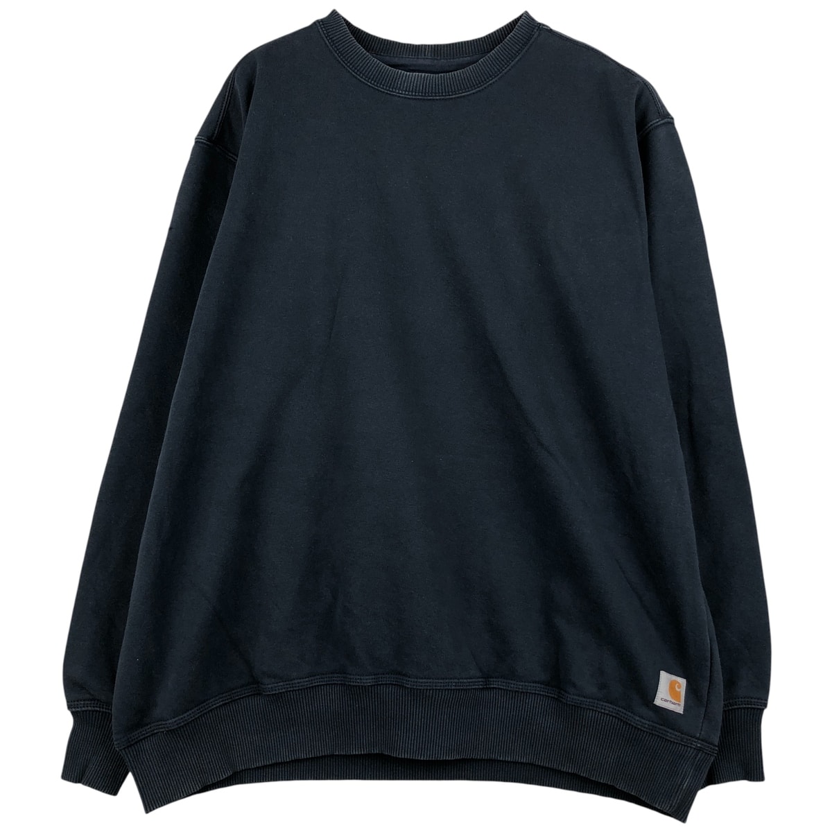 古着 カーハート Carhartt ORIGINAL FIT ワンポイントロゴスウェットシャツ トレーナー メンズXL相当/eaa482644