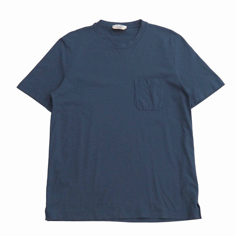 HERMES エルメス 半袖Tシャツ サイズM ポケットTシャツ *11-5754 イタリア製 ブランド古着【中古】20260319/RA8608