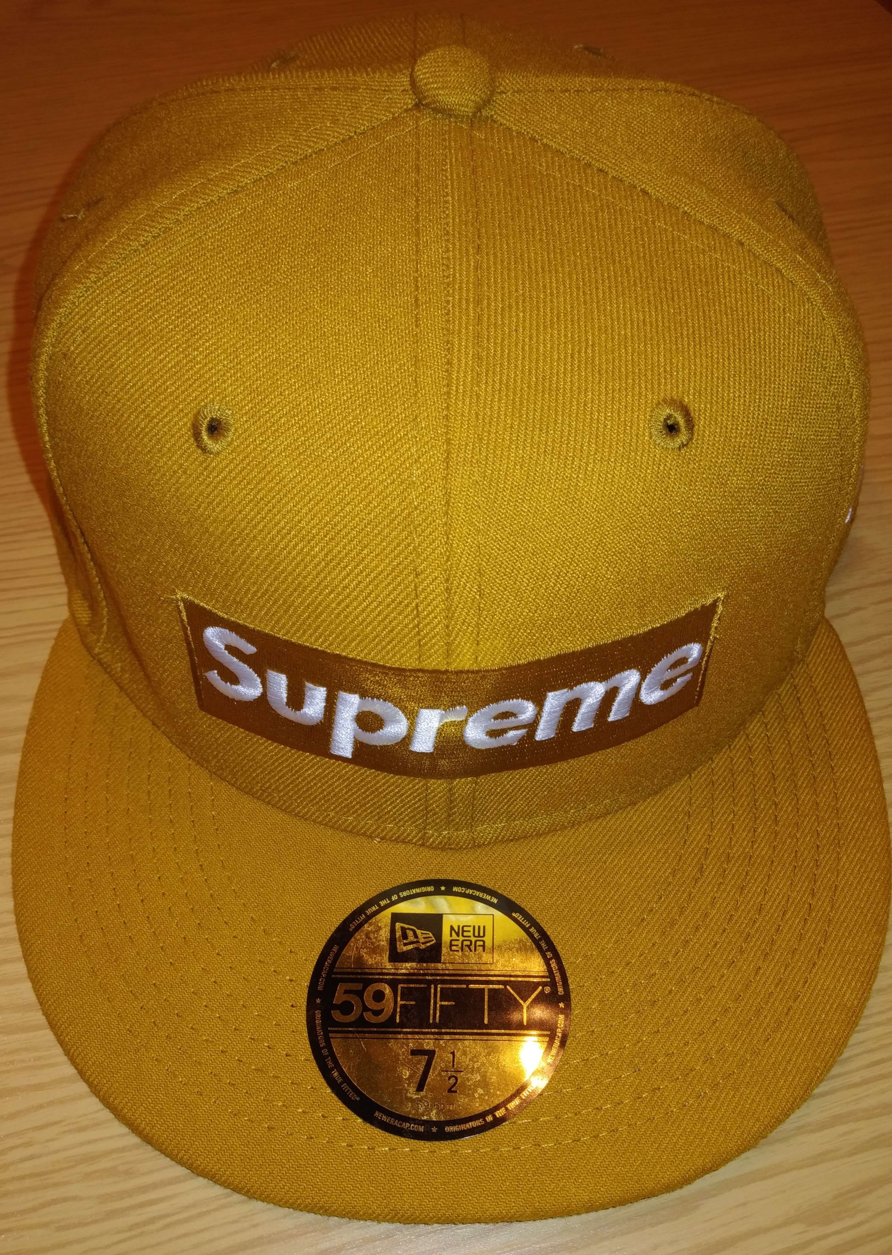 Supreme Champions Box Logo New Era® "Wheat "