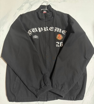 Supreme x Umbro Cotton Ripstop Track Jacket "Black"