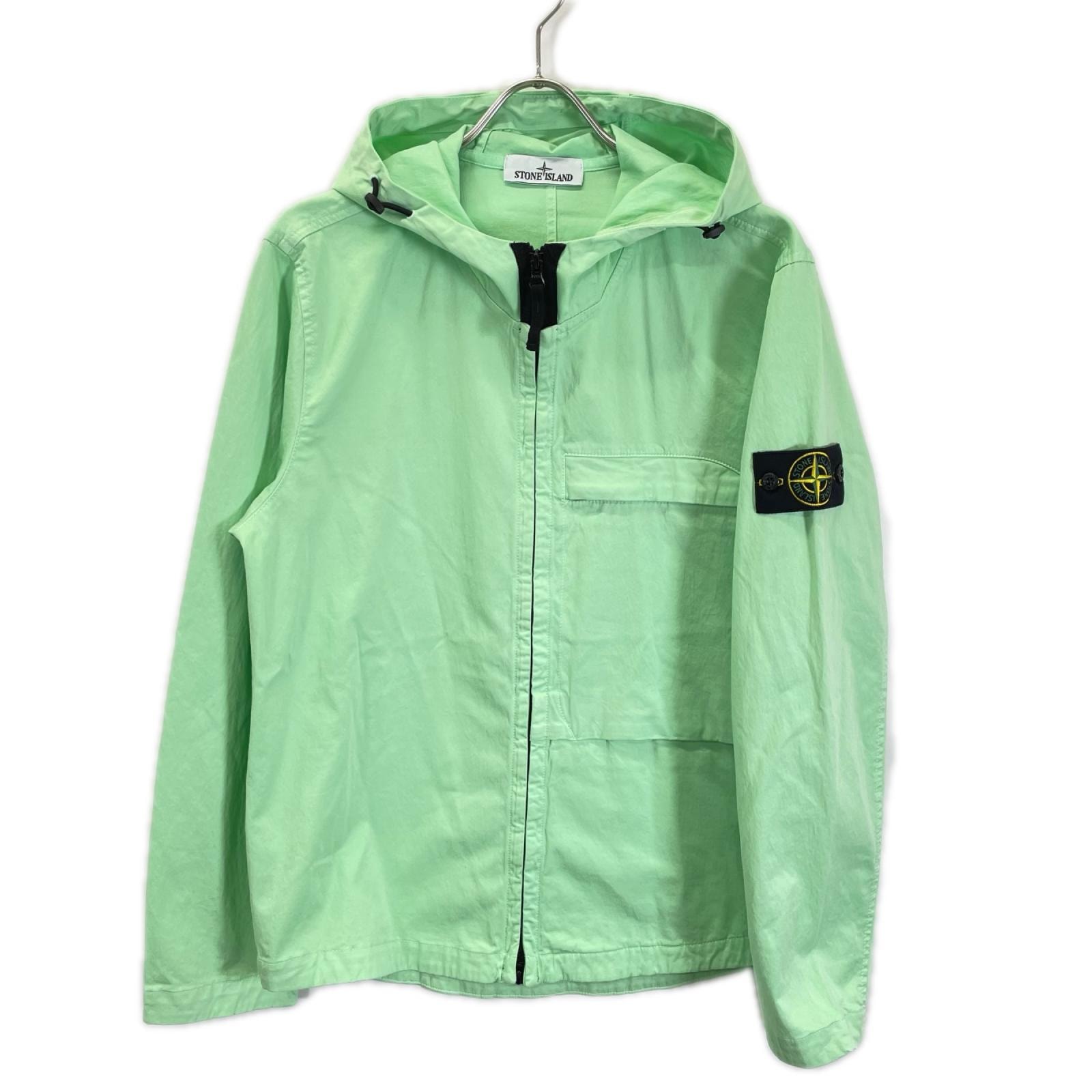 ストーンアイランド 791511414 グリーン Hooded Overshirt M