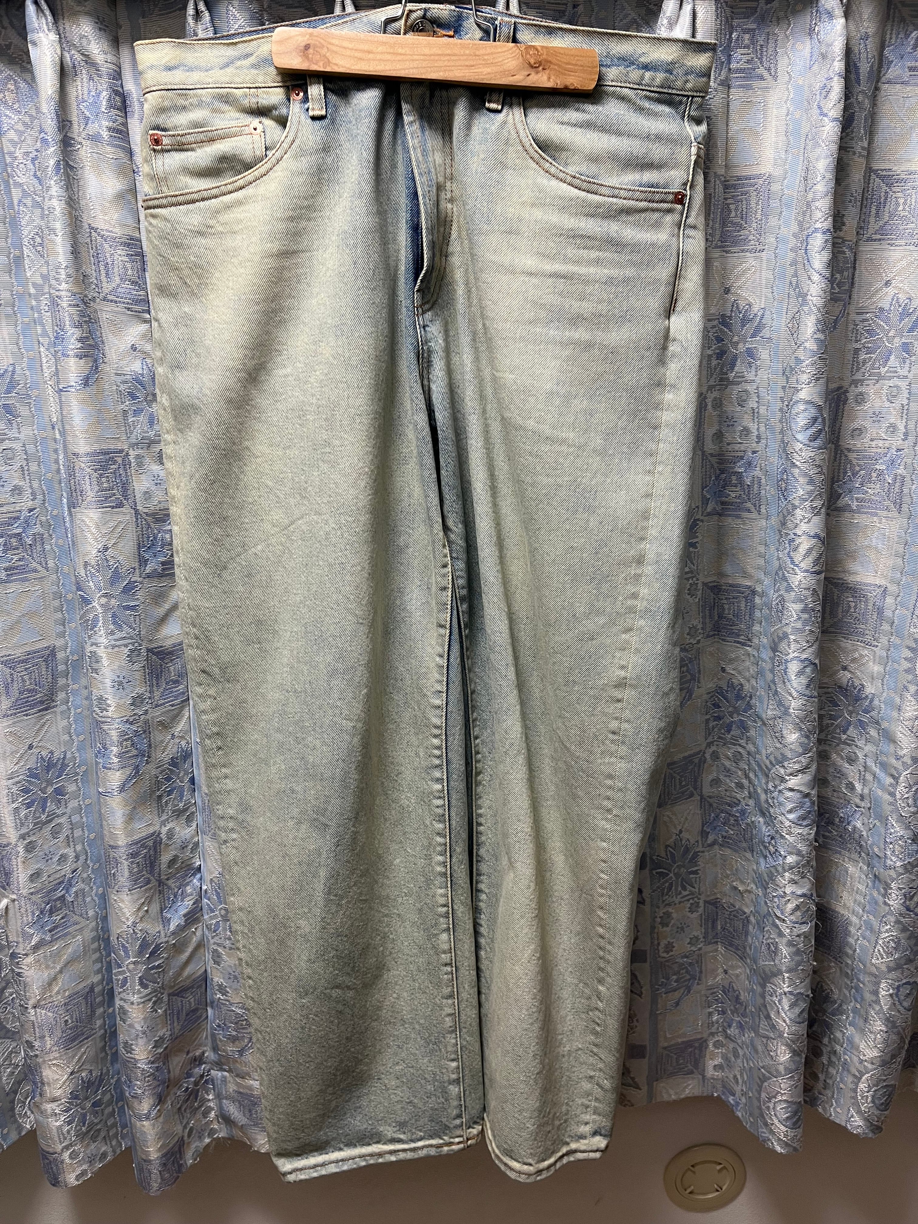 シュプリーム バギー ジーンズ "ダーティー インディゴ" (23SS)