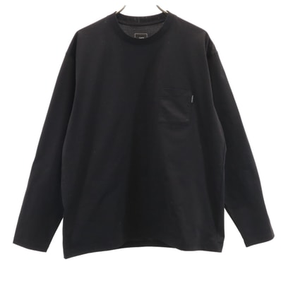 THE NORTH FACE ノースフェイス 長袖 エアリーリラックス Tシャツ M ブラック NT62345 アウトドア ロンT ポケT