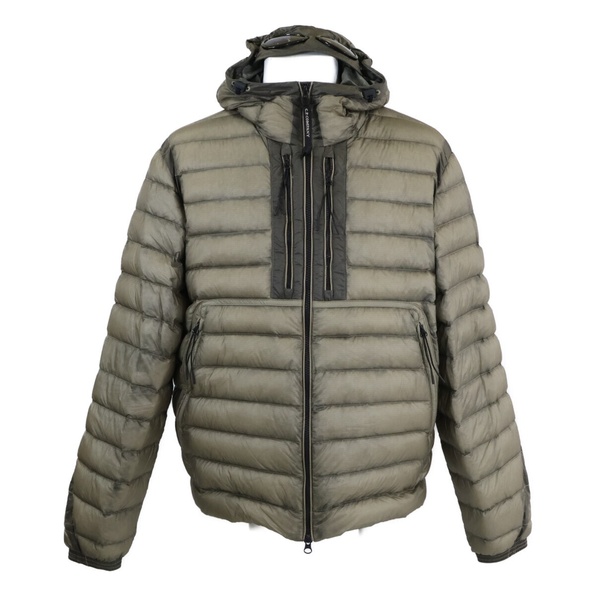 シーピーカンパニー 【美品/25AW】D.D. Shell Goggle Down Jacket ゴーグル フーディダウンジャケット L