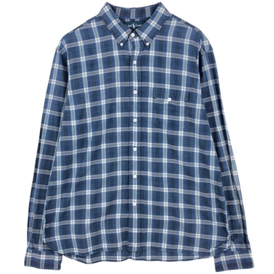古着 ラルフローレン Ralph Lauren 長袖 ボタンダウンチェックシャツ メンズXL相当/eaa634872