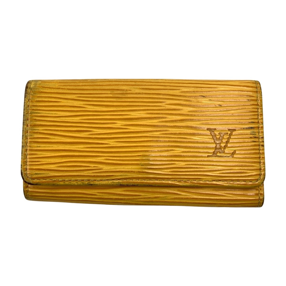 LOUIS VUITTON ルイヴィトン エピ ミュルティクレ 4 4連 キーケース M63829 イエロー 現状渡し ジャンク品