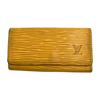 LOUIS VUITTON ルイヴィトン エピ ミュルティクレ 4 4連 キーケース M63829 イエロー 現状渡し ジャンク品