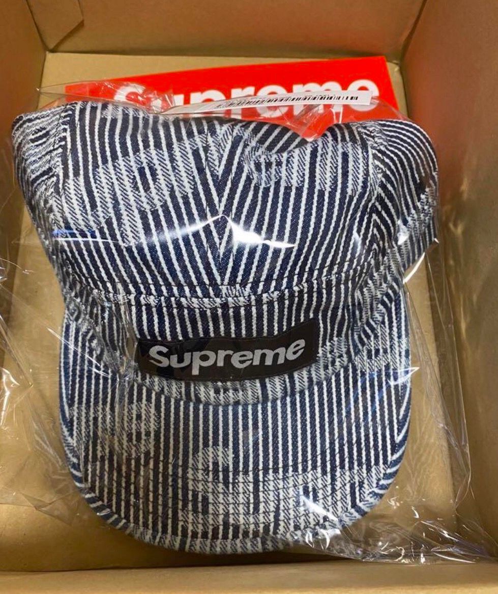 Supreme Denim Camp Cap "Stripe" (24SS)