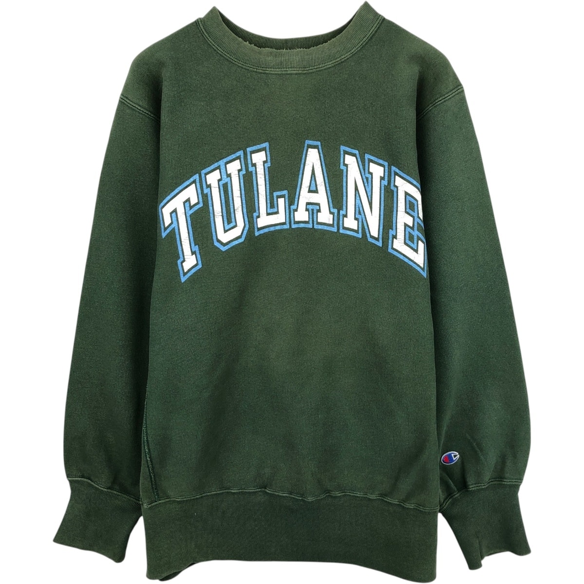 古着 90年代 チャンピオン Champion REVERSE WEAVE リバースウィーブ 刺繍タグ カレッジスウェットシャツ トレーナー USA製 メンズL相当 ヴィンテージ/eaa633780