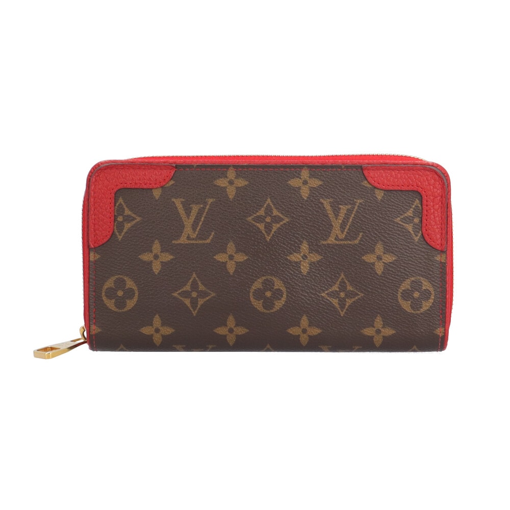 ルイヴィトン ジッピーウォレット モノグラムレティーロ 長財布 モノグラムキャンバス M61854 レディース LOUIS VUITTON  中古