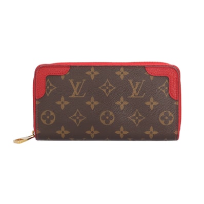ルイヴィトン ジッピーウォレット モノグラムレティーロ 長財布 モノグラムキャンバス M61854 レディース LOUIS VUITTON 中古
