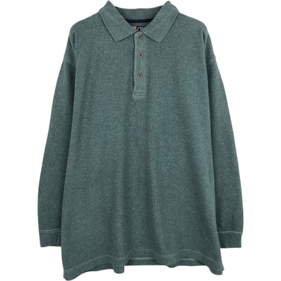 古着 ラルフローレン Ralph Lauren CHAPS チャップス 長袖 ポロシャツ メンズS相当/eaa625375