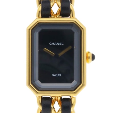 シャネル プルミエール L 腕時計 時計 GP クオーツ レディース 1年保証 CHANEL 中古