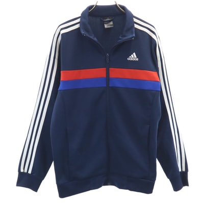 adidas アディダス トラックジャケット M ネイビー ジャージ