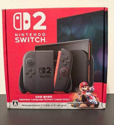Nintendo Switch 2 Japanese Language System (Japan Only) Mario Kart World Set