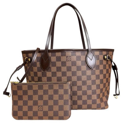 ルイヴィトン ネヴァーフルPM ダミエ トートバッグ ダミエキャンバス N41359 ブラウン レディース LOUIS VUITTON 中古