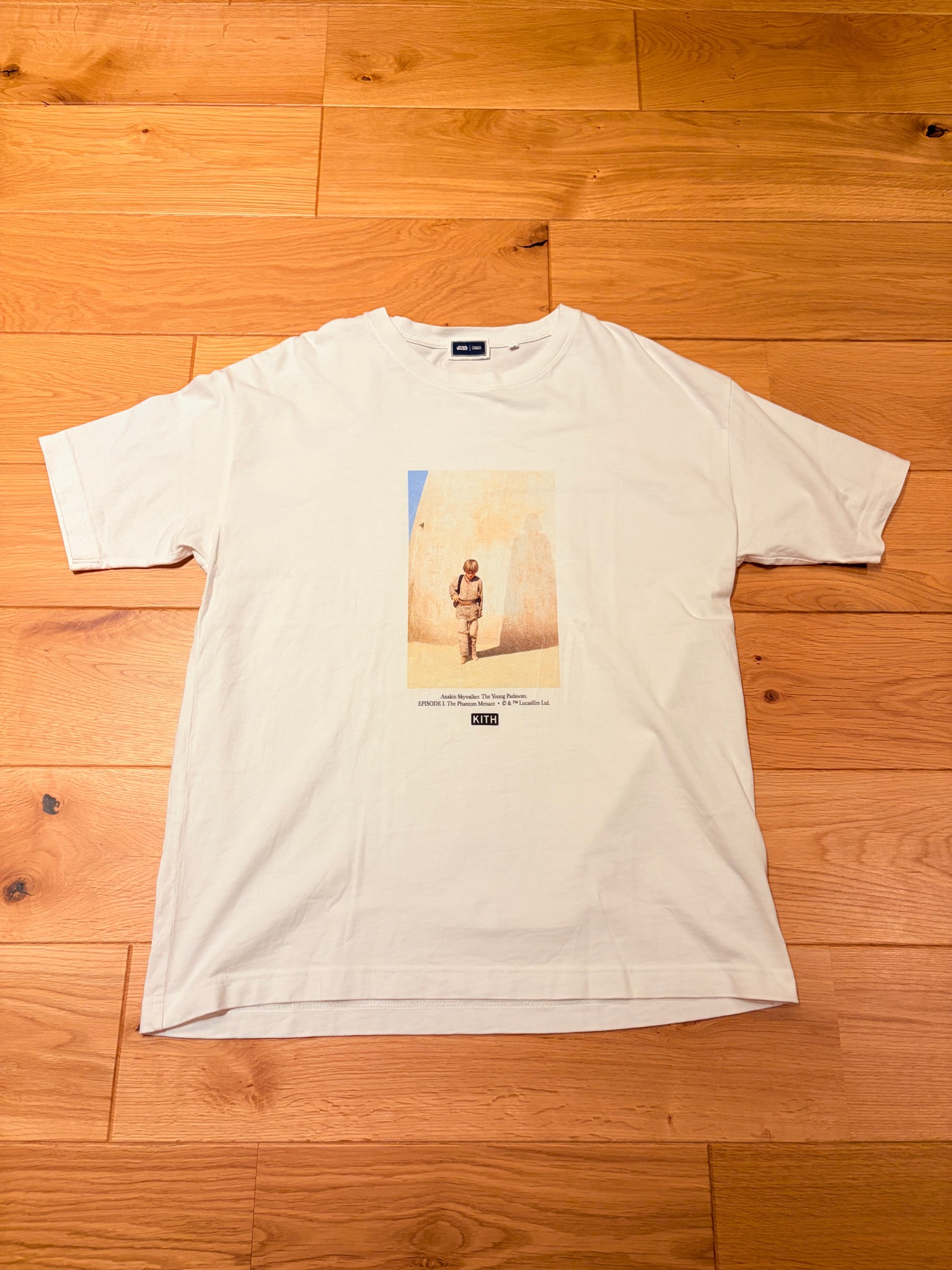 Kith Star Wars Anakin Vintage Tee "White"