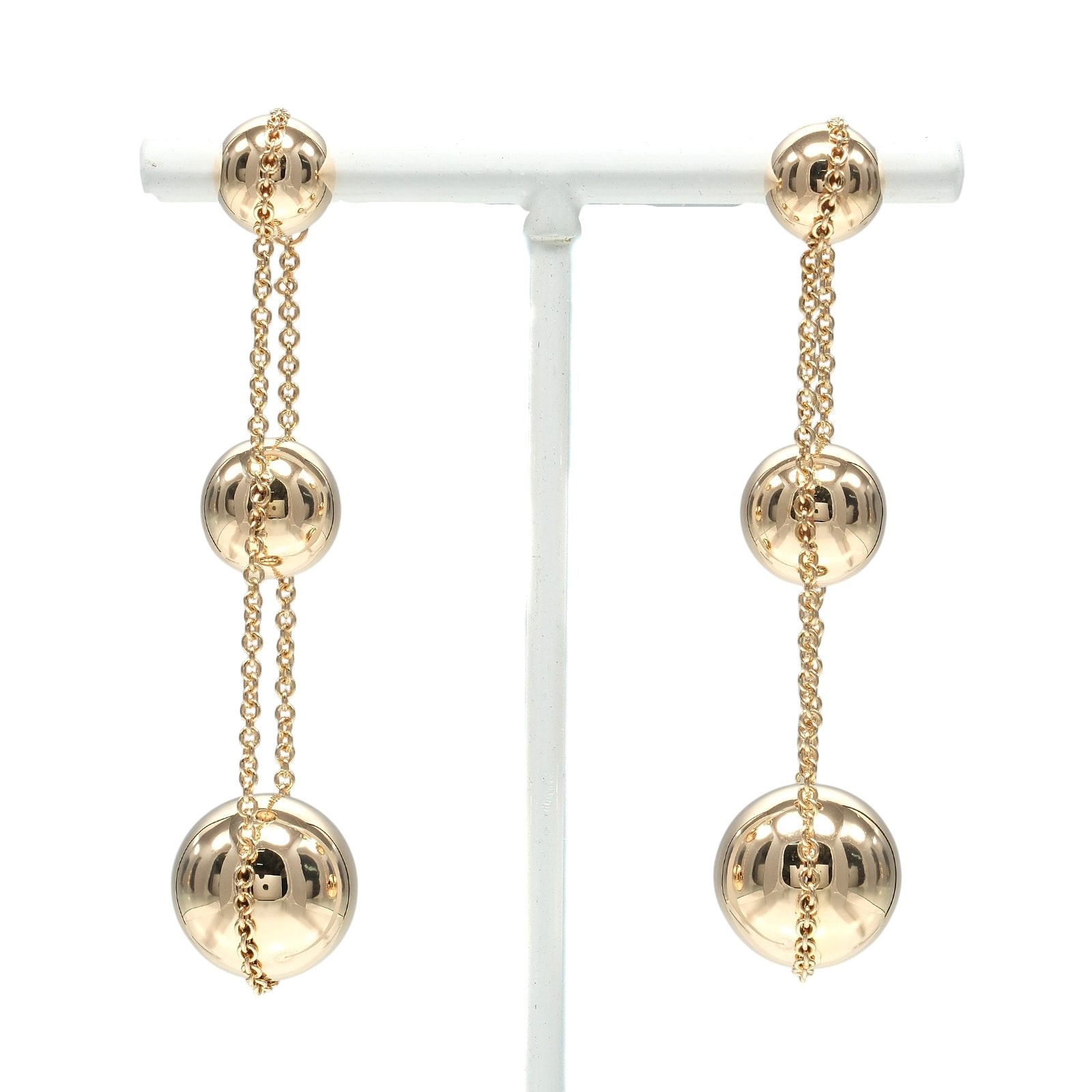 ティファニー ハードウェア トリプルドロップ レディースピアス