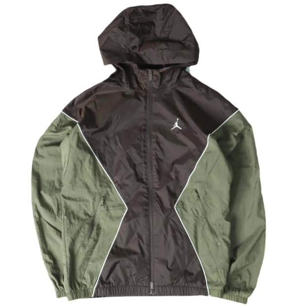 NIKE ナイキ Jordan Brooklyn Hooded Draft Jacket  ジョーダン ブルックリン フーデッドドラフトジャケット HF9333-237 S BAROQUE BROWN/M.OLIVE JORDAN BRAND アウター