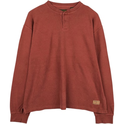 古着 ティンバーランド Timberland ヘンリーネック サーマルロングTシャツ メンズXL相当/eaa654971
