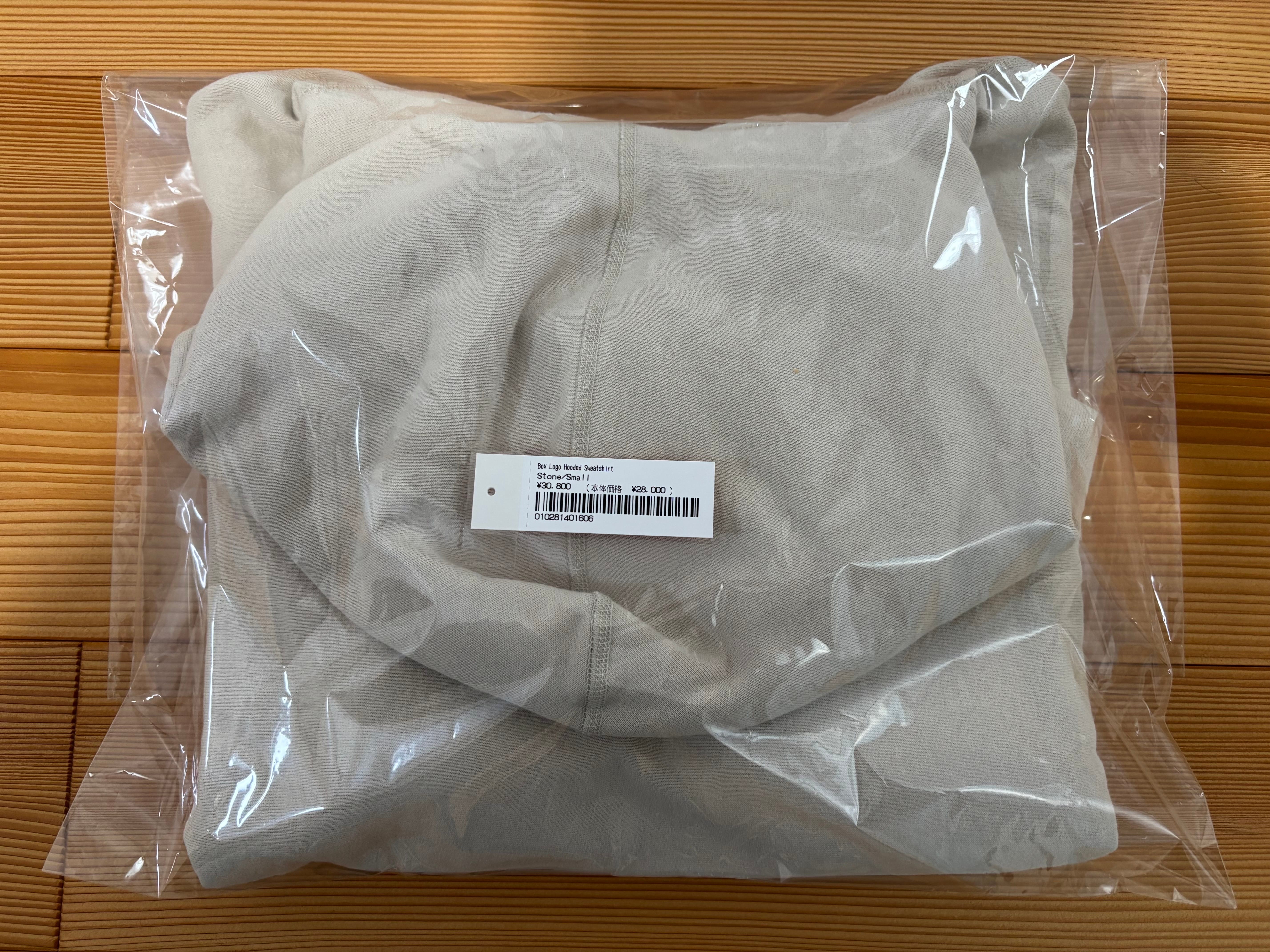 Supreme Box Logo Hooded Sweatshirt "Stone" (24FW)