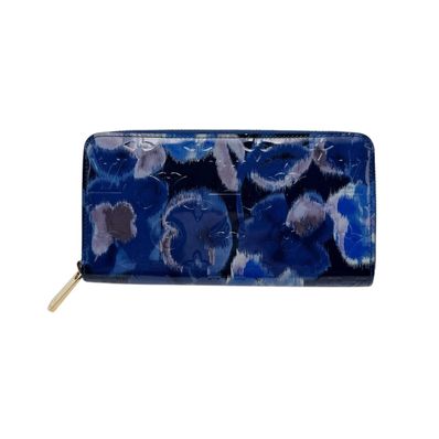 ルイヴィトン LOUIS VUITTON イカットフラワー M90018 モノグラムヴェルニ 長財布