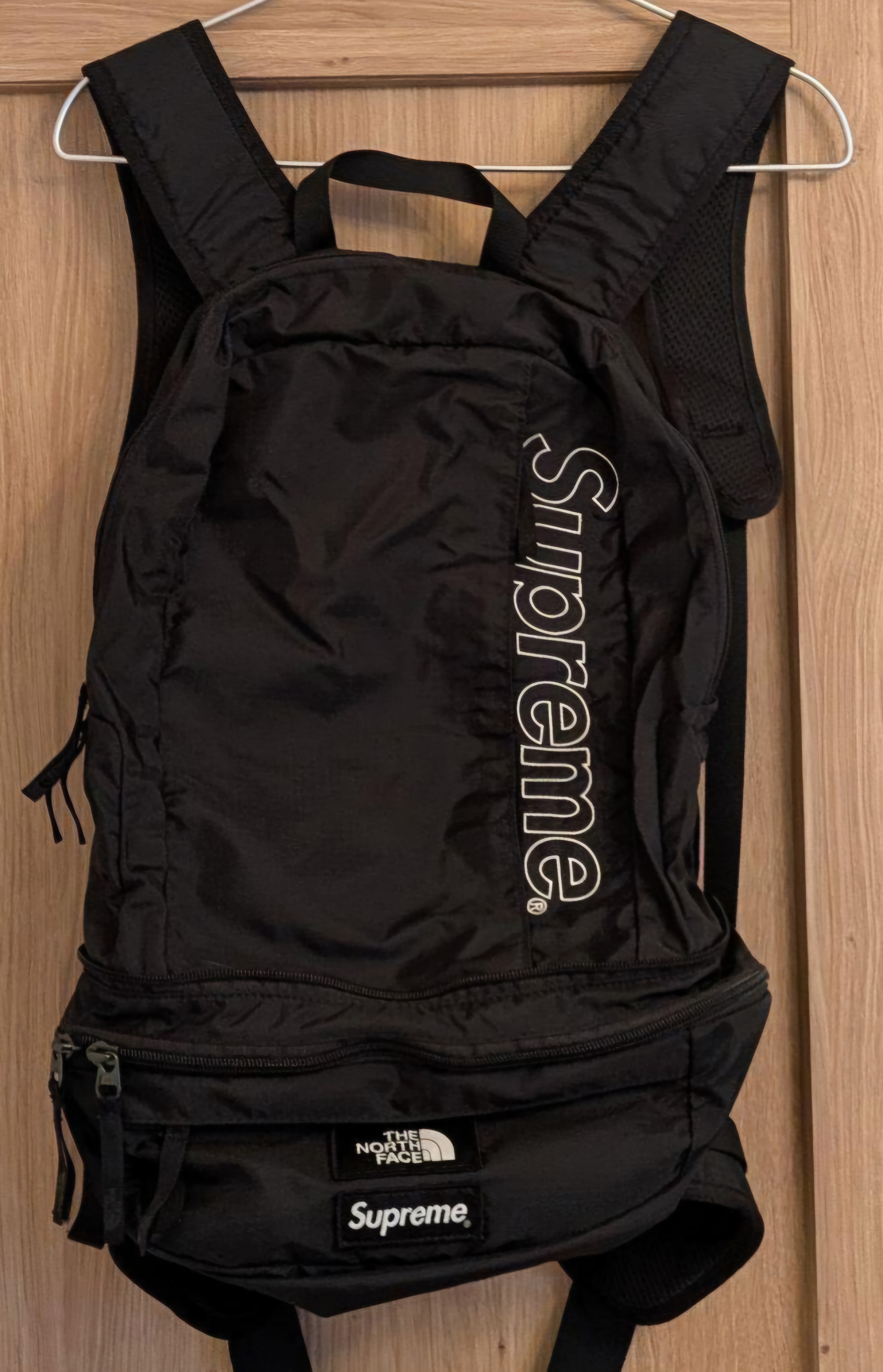 Supreme x The North Face Trekking Convertible Backpack + Waist Bag "Black"
