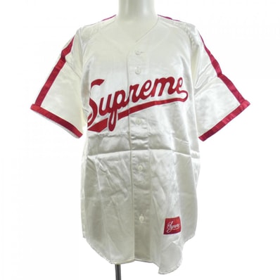 シュプリーム SUPREME SATIN BASEBALL S/Sシャツ