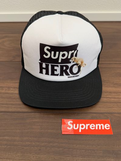 Supreme / ANTIHERO Mesh Back 5-Panel "Black"