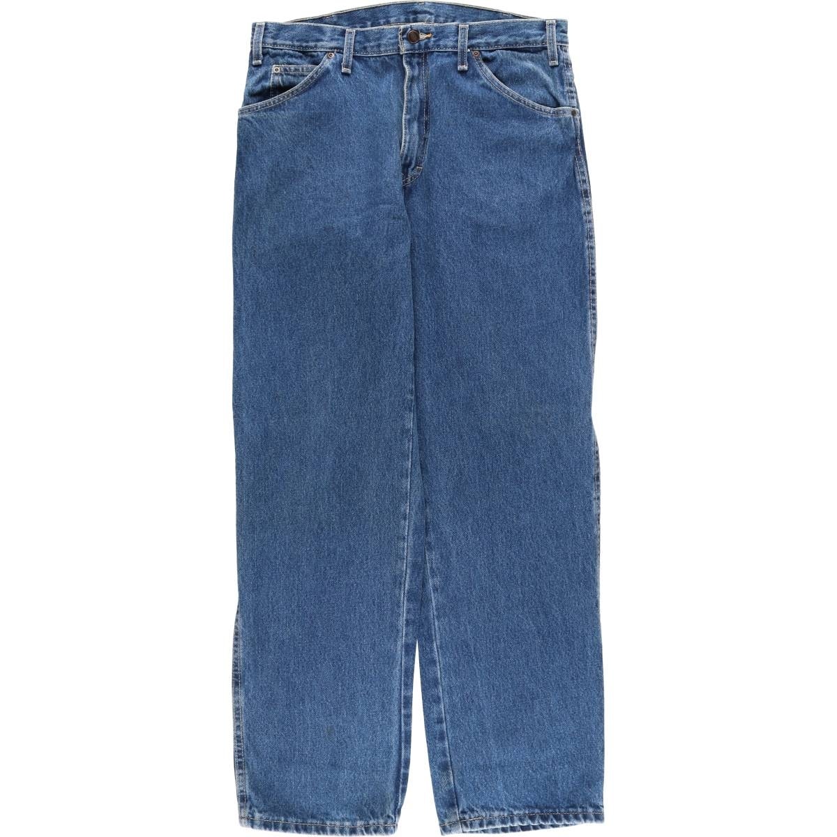 古着 ディッキーズ Dickies Relaxed Fit リラックス ストレートデニムパンツ メンズw32相当/eaa610834