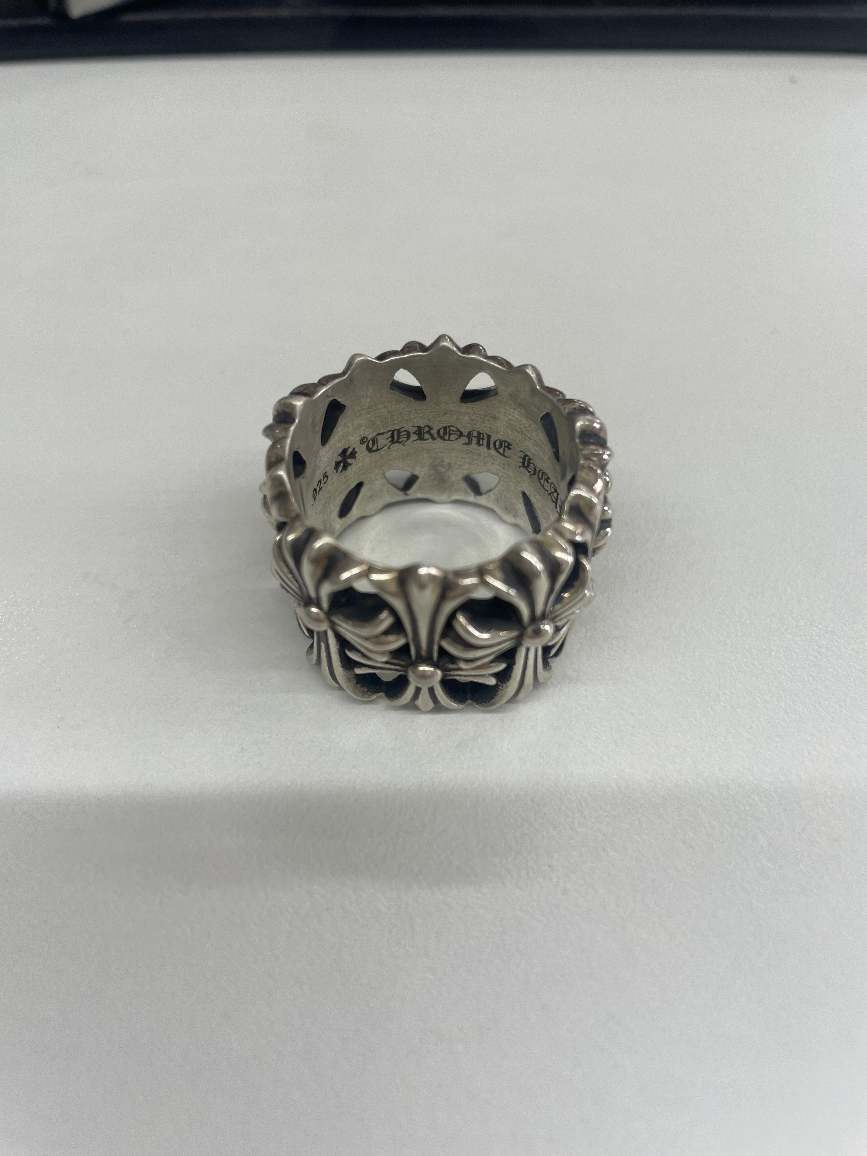 Chrome Hearts Cemetery Cross Ring "Silver"
