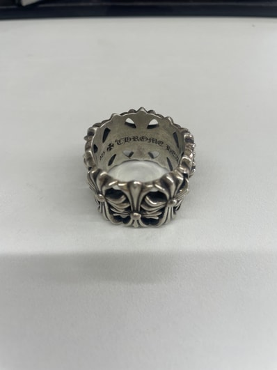 Chrome Hearts Cemetery Cross Ring "Silver"