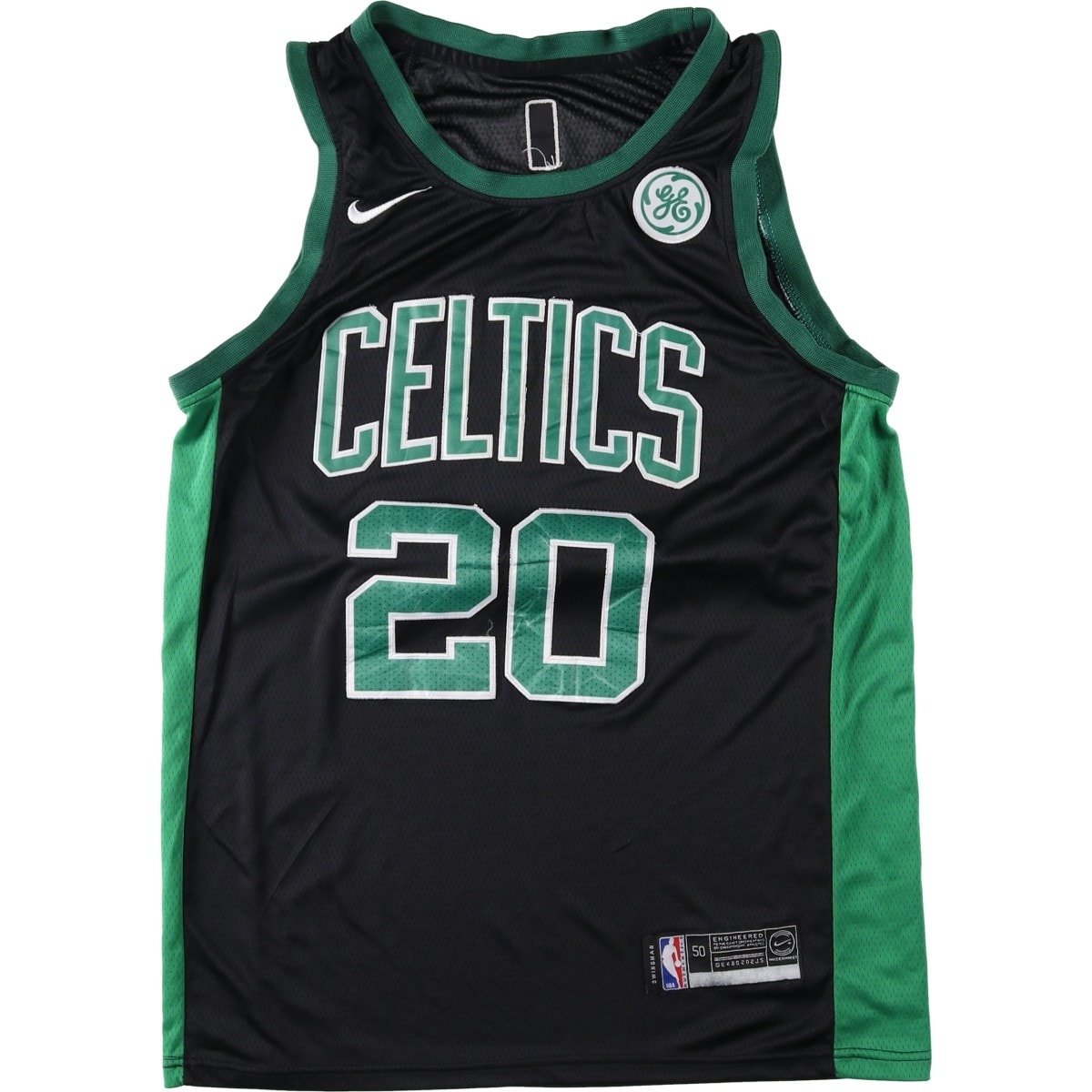 古着 ナイキ NIKE NBA BOSTON CELTICS ボストンセルティックス メッシュ ゲームシャツ レプリカユニフォーム メンズM相当/eaa662656