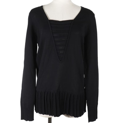 シャネル プリーツ P51207K06593 レディースカットソー