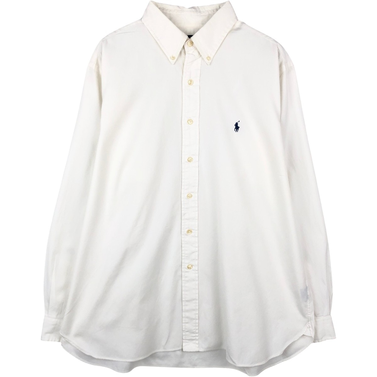 古着 ラルフローレン Ralph Lauren POLO RALPH LAUREN CLASSIC FIT 長袖 ボタンダウンシャツ メンズXL相当/eaa669009