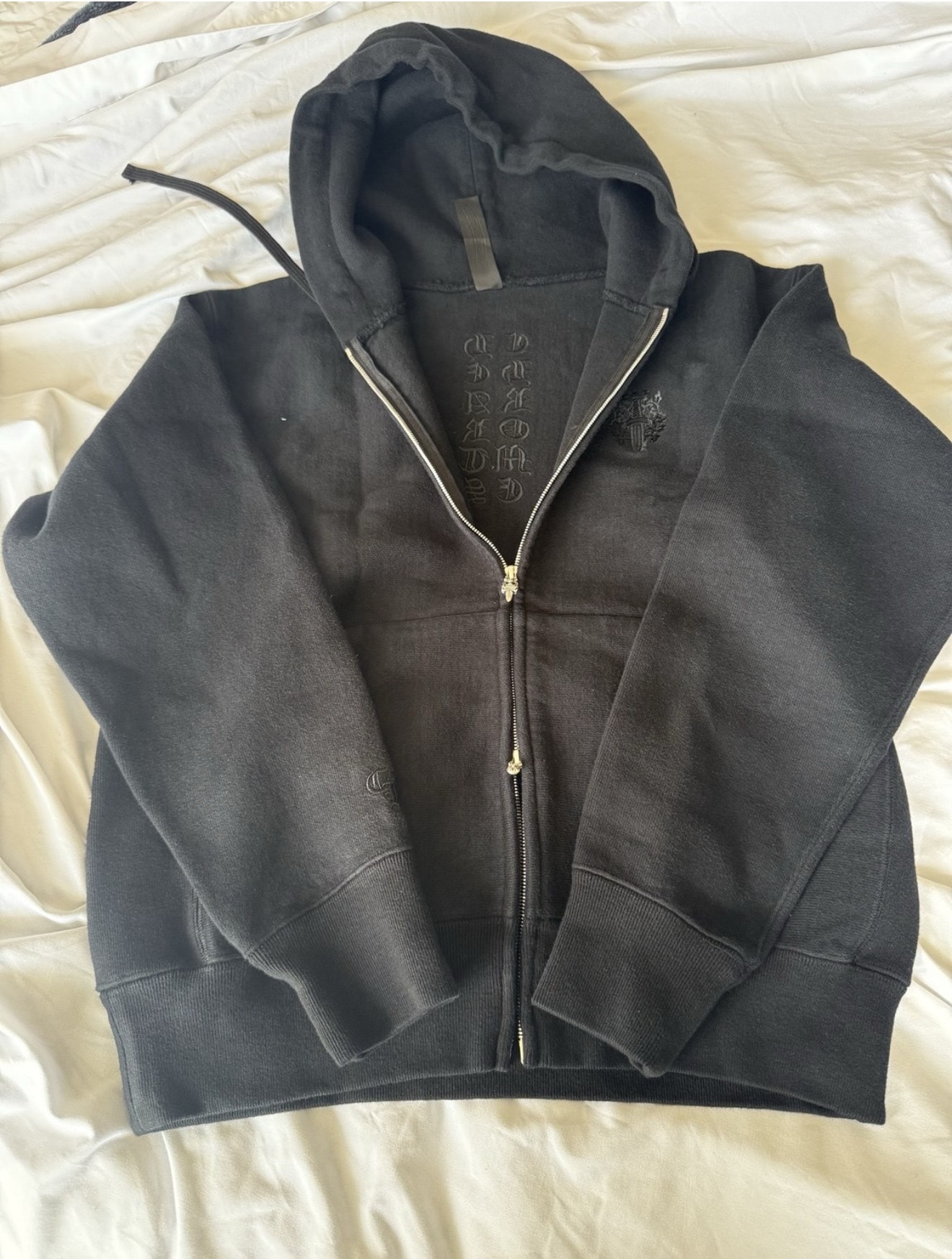 Chrome Hearts KING FISH ZIP HOODIE クロムハーツ キングフィッシュジップフーディ M 