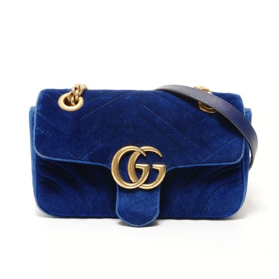 グッチ GUCCI GGマーモント ショルダーバッグ【中古】