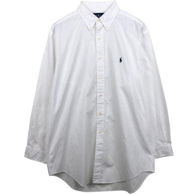 古着 ラルフローレン Ralph Lauren YARMOUTH 長袖 ボタンダウンシャツ メンズL相当/eaa676978