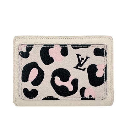 ルイヴィトン LOUIS VUITTON 三つ折り財布 アンプラント ポルトフォイユ クレア M80754 ホワイト