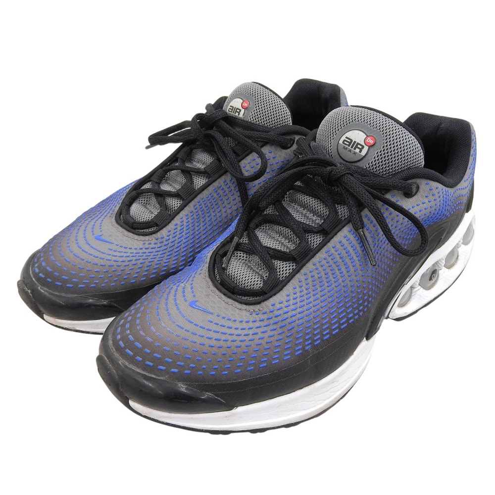 ナイキ エア マックス DN スニーカー シューズ メンズ ブラック×ブルー 27.5cm HM0708-001 9.5(US)