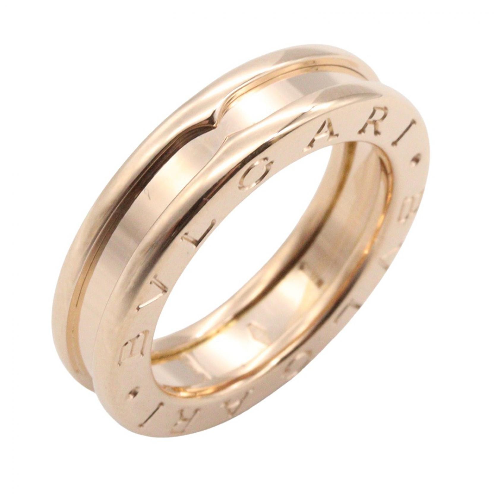ブルガリ BVLGARI B-zero1 ビーゼロワン リング 1バンド リング・指輪 ジュエリー K18PG(ピンクゴールド) レディース ゴールド系 【中古】