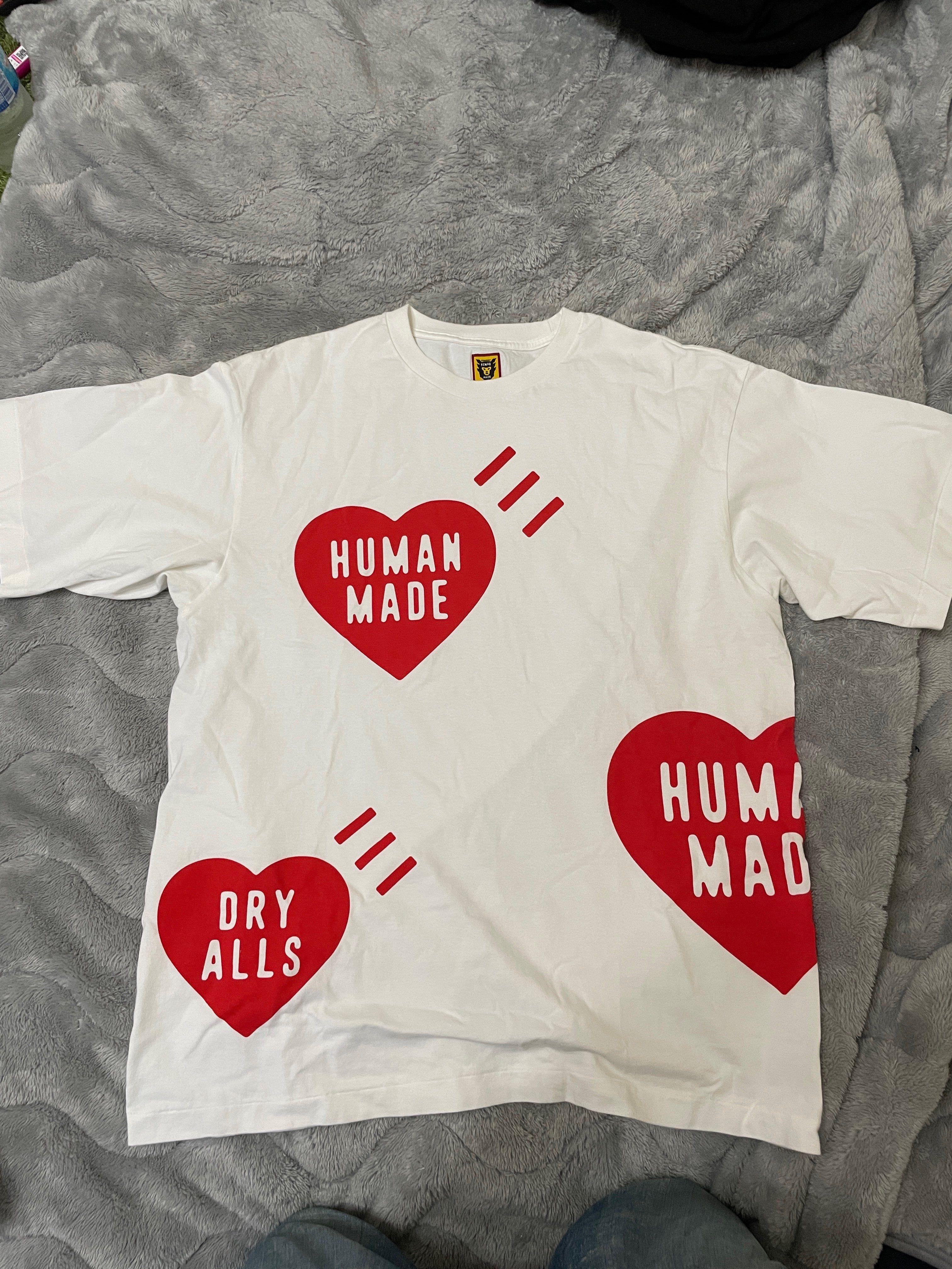 HUMAN MADE BIG HEART T-SHIRT "Red"