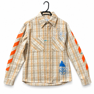 Off-White × Browns 50周年記念コレクション チェックシャツ