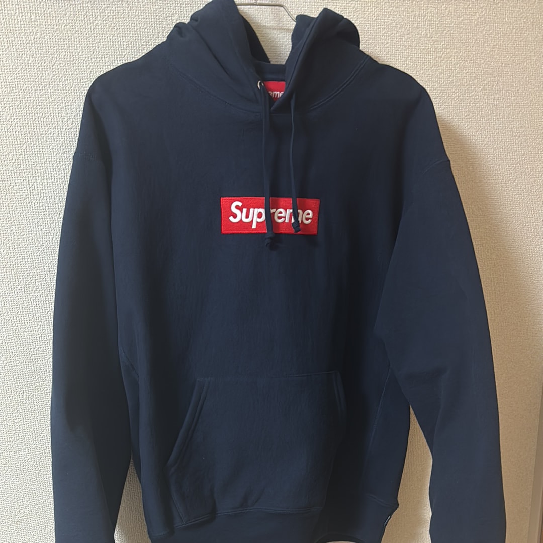 Supreme Box Logo Hooded Sweatshirt "Navy" (24FW)