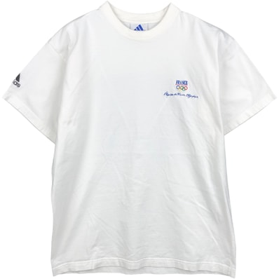 古着 90~00年代 アディダス adidas シドニーオリンピック2000 フランス代表 スポーツTシャツ メンズL相当/eaa638968