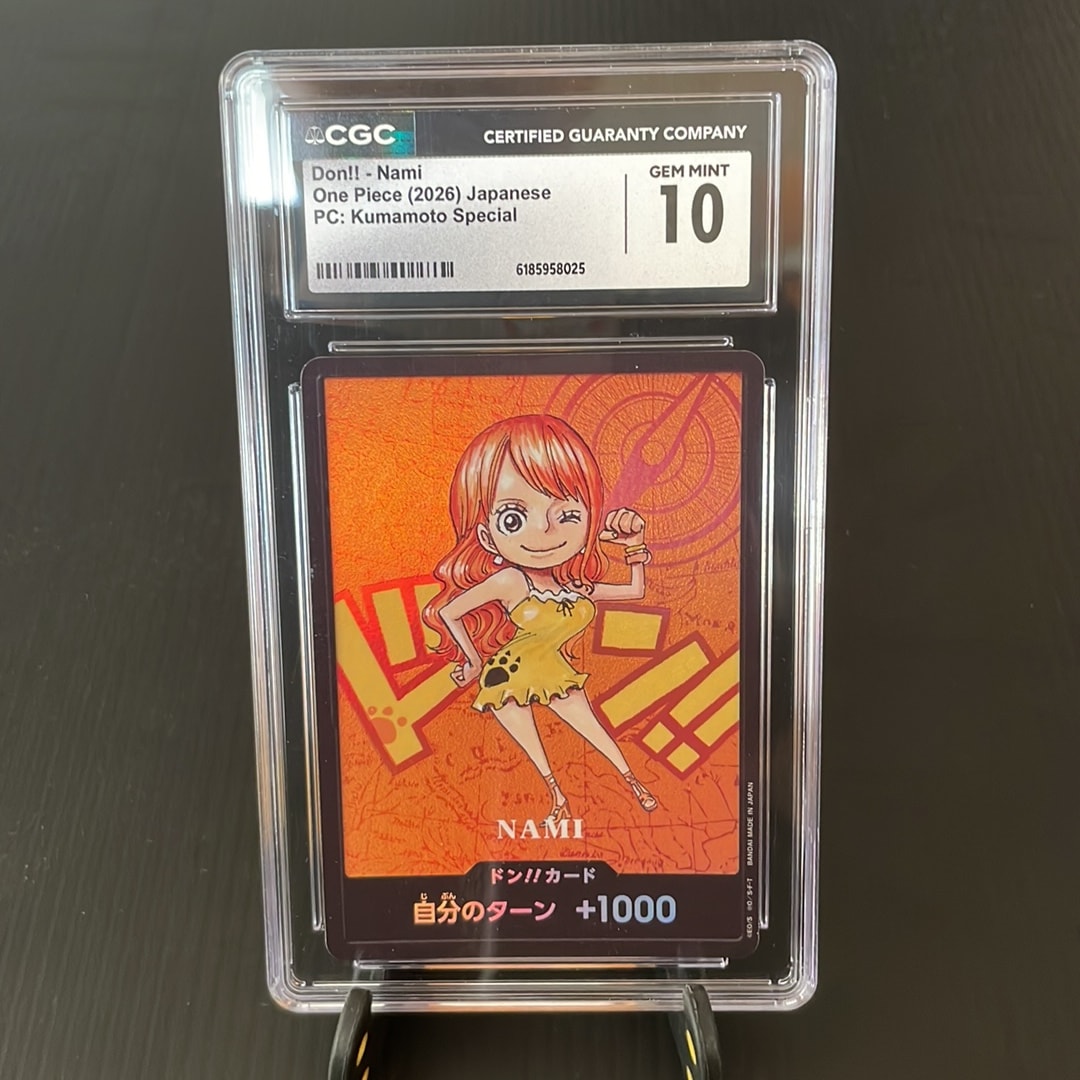 PSA10】ドン!!カード : ナミ (プレミアムカードコレクション「熊本県